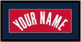 Washington Name - Red Statement - Single Mat 2