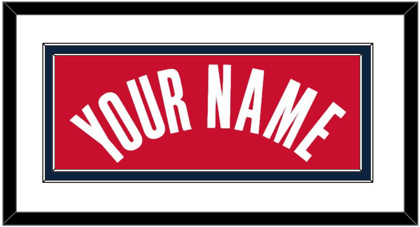 Washington Name - Red Statement - Signature Tier 1