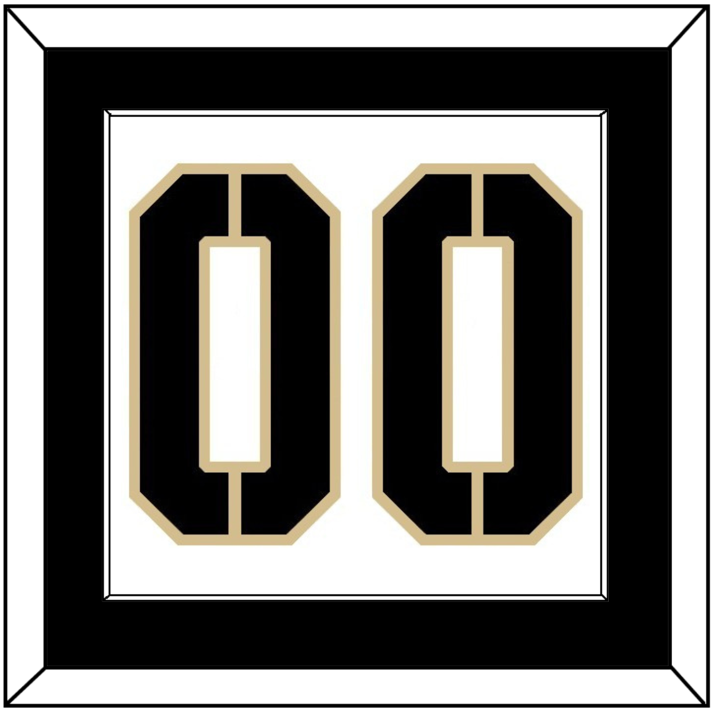 Army Hockey Number - Home White (2017-2018) - Essential Tier 1