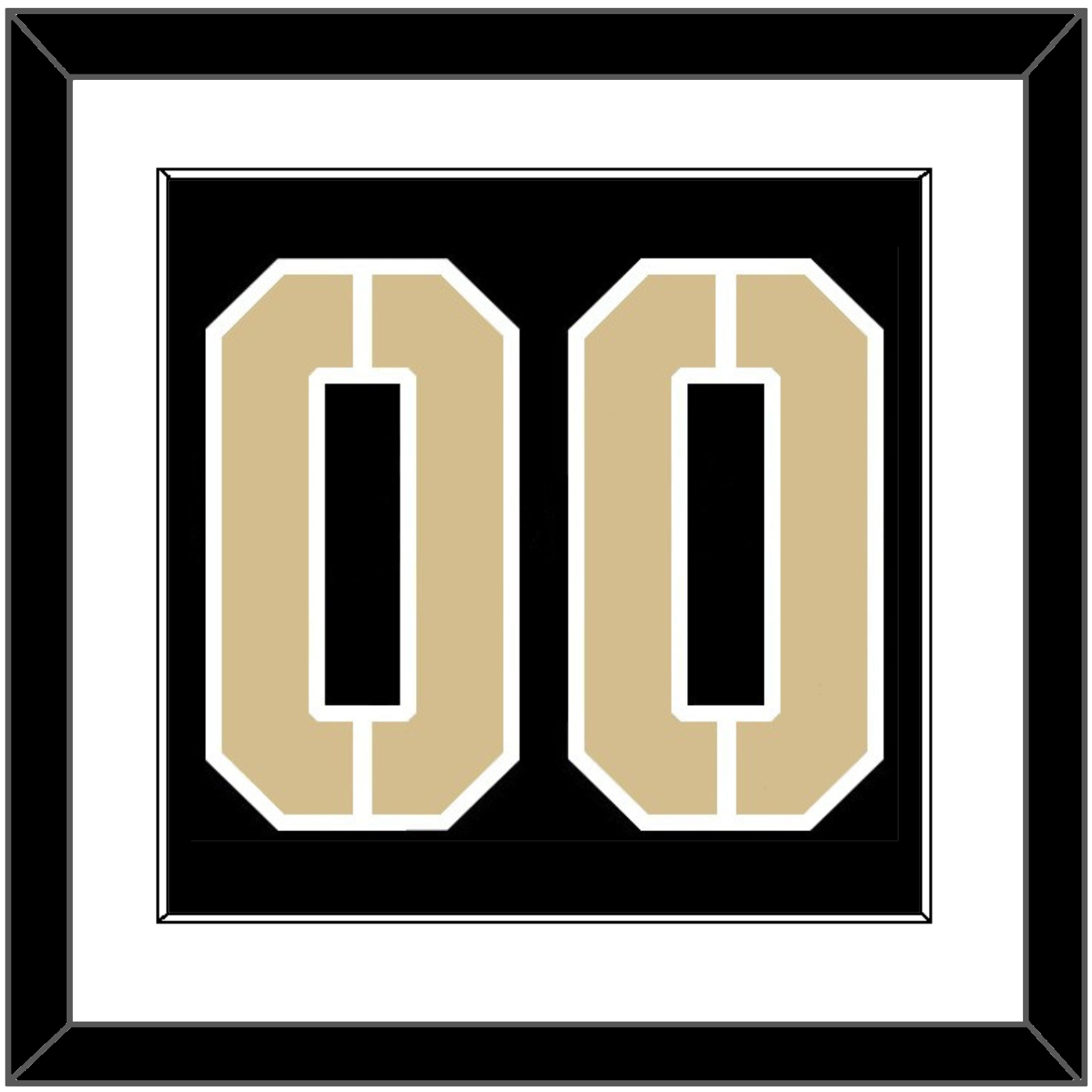 Army Hockey Number - Road Black (2017-2018) - Essential Tier 1