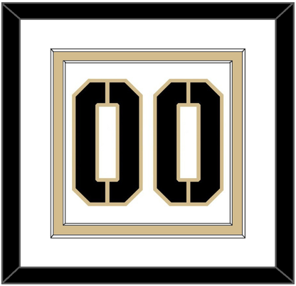 Army Hockey Number - Home White (2017-2018) - Signature Tier 1