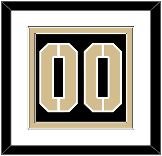 Army Hockey Number - Road Black (2017-2018) - Signature Tier 1