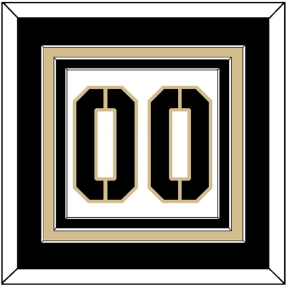 Army Hockey Number - Home White (2017-2018) - Premier Tier 2