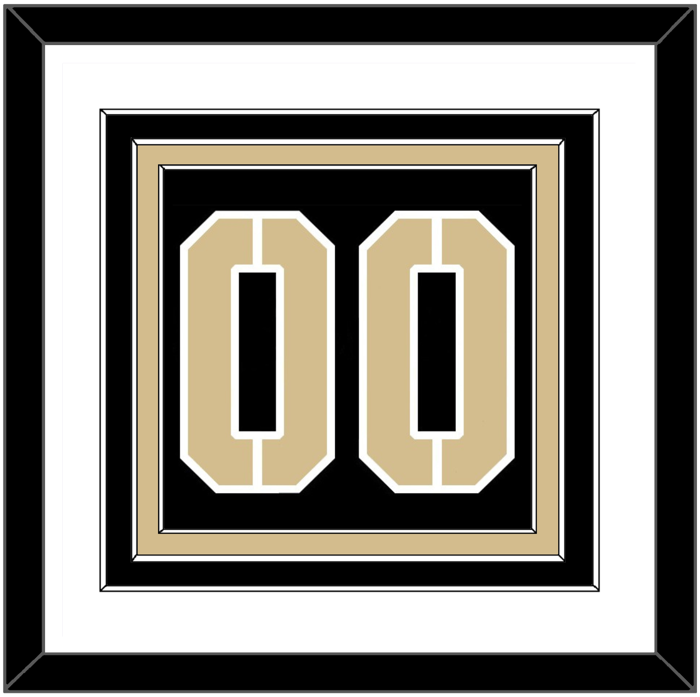 Army Hockey Number - Road Black (2017-2018) - Premier Tier 1