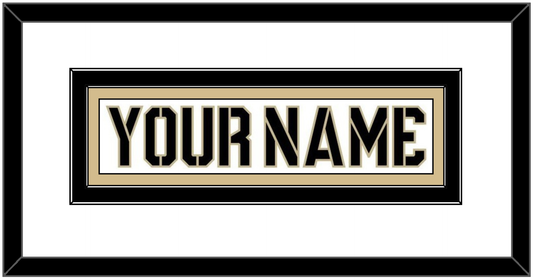 Army Hockey Nameplate - Home White (2017-2018) - Signature Tier 1