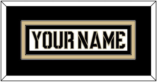 Army Hockey Nameplate - Home White (2017-2018) - Signature Tier 2