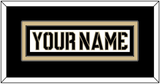 Army Hockey Nameplate - Home White (2017-2018) - Double Mat 2