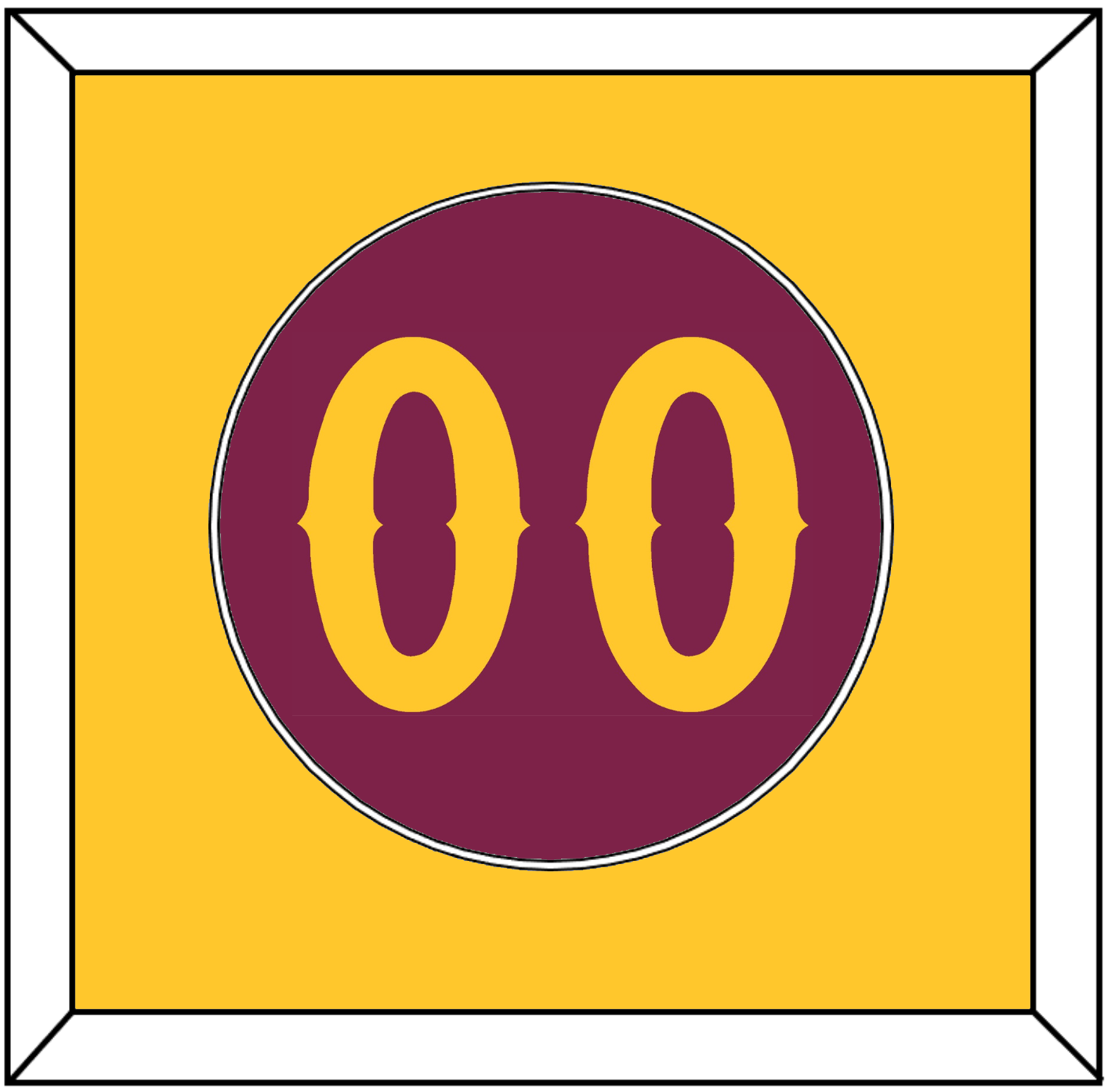 Arizona State Baseball Number - Alternate Maroon - Essential Tier 2