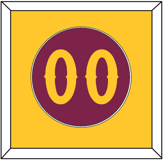 Arizona State Baseball Number - Alternate Maroon - Essential Tier 2