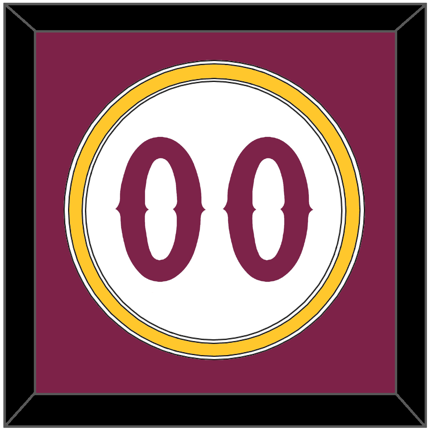 Arizona State Baseball Number - Home White - Signature Tier 2