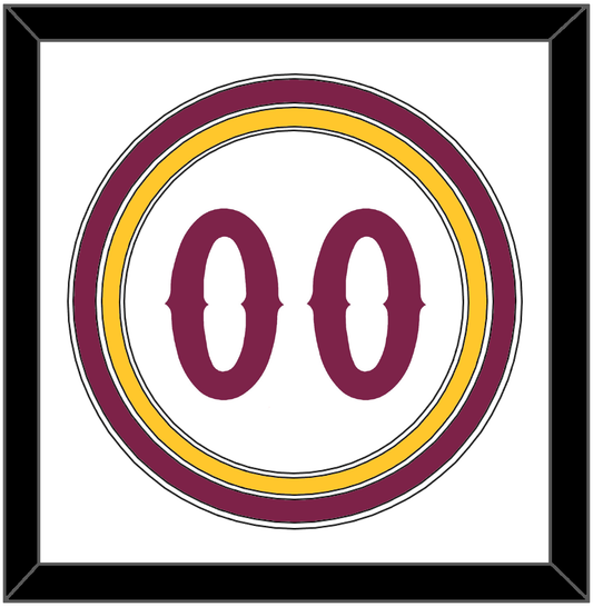 Arizona State Baseball Number - Home White - Premier Tier 1
