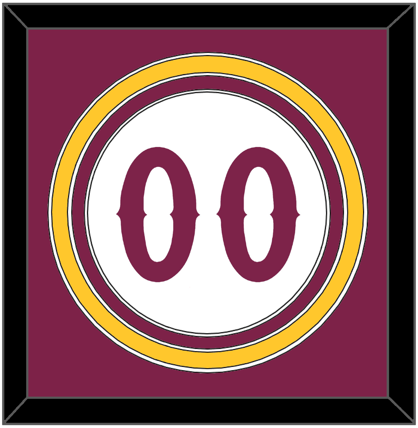 Arizona State Baseball Number - Home White - Premier Tier 2