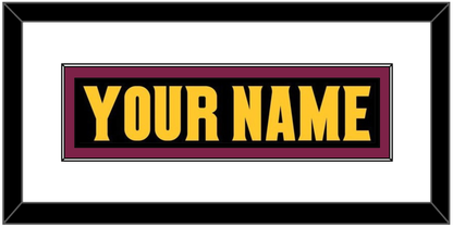 Arizona State Hockey Nameplate - Alternate Black (2018-2024) - Essential Tier 1