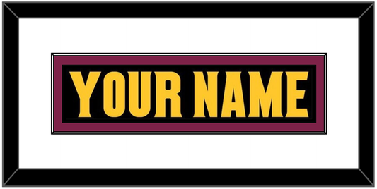 Arizona State Hockey Nameplate - Alternate Black (2018-2024) - Essential Tier 1