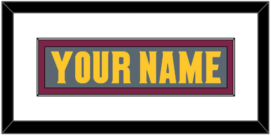 Arizona State Hockey Nameplate - Alternate Dark Gray (2019-2024) - Essential Tier 1