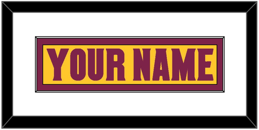 Arizona State Hockey Nameplate - Heritage Gold (2019-2024) - Essential Tier 1