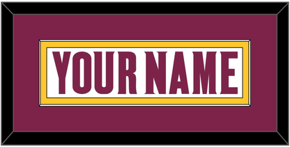 Arizona State Hockey Nameplate - Home White (2021-2022) - Essential Tier 2