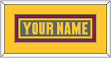 Arizona State Hockey Nameplate - Alternate Dark Gray (2019-2024) - Double Mat 4