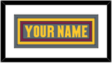 Arizona State Hockey Nameplate - Alternate Dark Gray (2019-2024) - Triple Mat 1