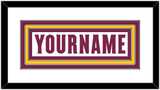 Arizona State Hockey Nameplate - Home White Digiflame (2022-2024) - Triple Mat 1
