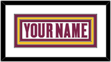 Arizona State Hockey Nameplate - Home White (2021-2022) - Triple Mat 1