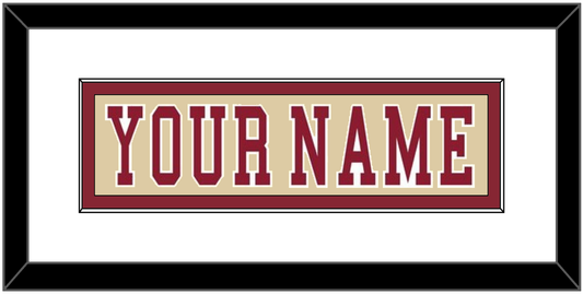 Boston College Hockey Nameplate - Alternate Gold - Essential Tier 1