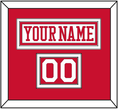 Boston Nameplate & Number (Shoulder) - Alternate Home White - Signature Tier 1
