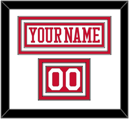 Boston Nameplate & Number (Shoulder) - Alternate Home White - Premier Tier 1