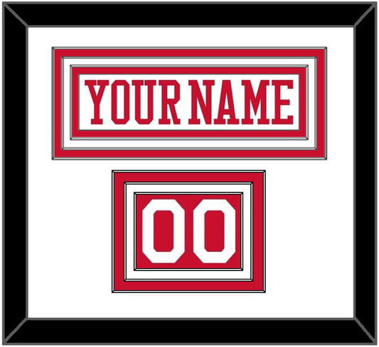 Boston Nameplate & Number (Shoulder) - Alternate Home White - Premier Tier 1