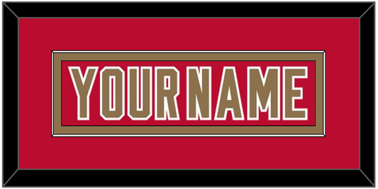Denver Nameplate - Road Crimson - Essential Tier 2