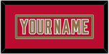 Denver Nameplate - Road Crimson - Single Mat 2