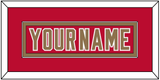 Denver Nameplate - Road Crimson - Single Mat 2