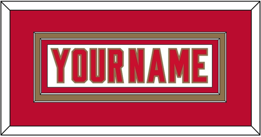Denver Nameplate - Home White - Signature Tier 2