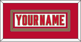 Denver Nameplate - Home White - Double Mat 2