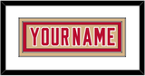 Denver Nameplate - Alternate Gold - Double Mat 1