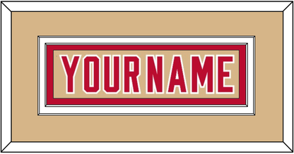 Denver Nameplate - Alternate Gold - Signature Tier 2