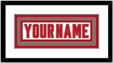 Denver Nameplate - Home White - Triple Mat 1
