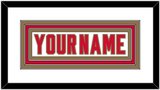 Denver Nameplate - Home White - Triple Mat 2