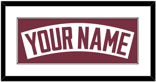 Florida State Baseball Nameplate - Home White - Essential Tier 1