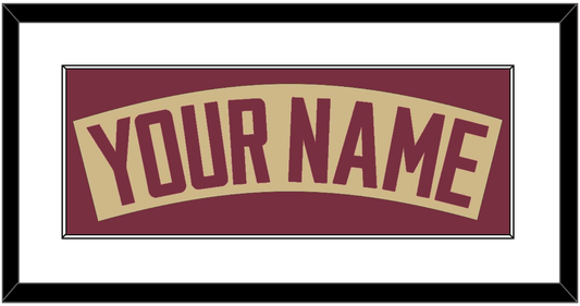 Florida State Baseball Nameplate - Alternate Gold - Essential Tier 1