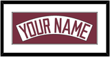 Florida State Baseball Nameplate - Home White (2016-2018) - Single Mat 1