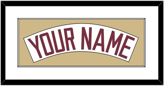 Florida State Baseball Nameplate - Home White (2016-2018) - Essential Tier 2