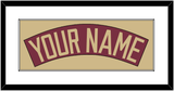 Florida State Baseball Nameplate - Alternate Garnet (2016-2018) - Single Mat 1