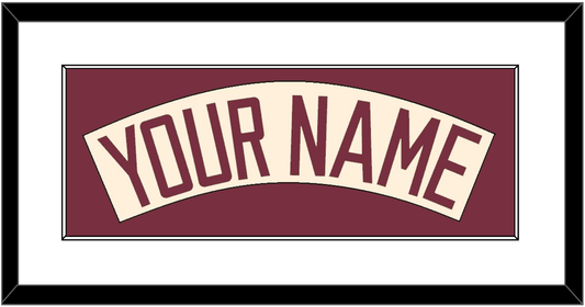 Florida State Baseball Nameplate - Alternate Gold (2016-2018) - Essential Tier 1
