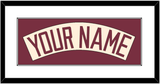 Florida State Baseball Nameplate - Alternate Gold (2016-2018) - Single Mat 1