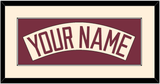 Florida State Baseball Nameplate - Alternate Gold (2016-2018) - Single Mat 2