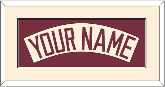 Florida State Baseball Nameplate - Alternate Gold (2016-2018) - Essential Tier 2