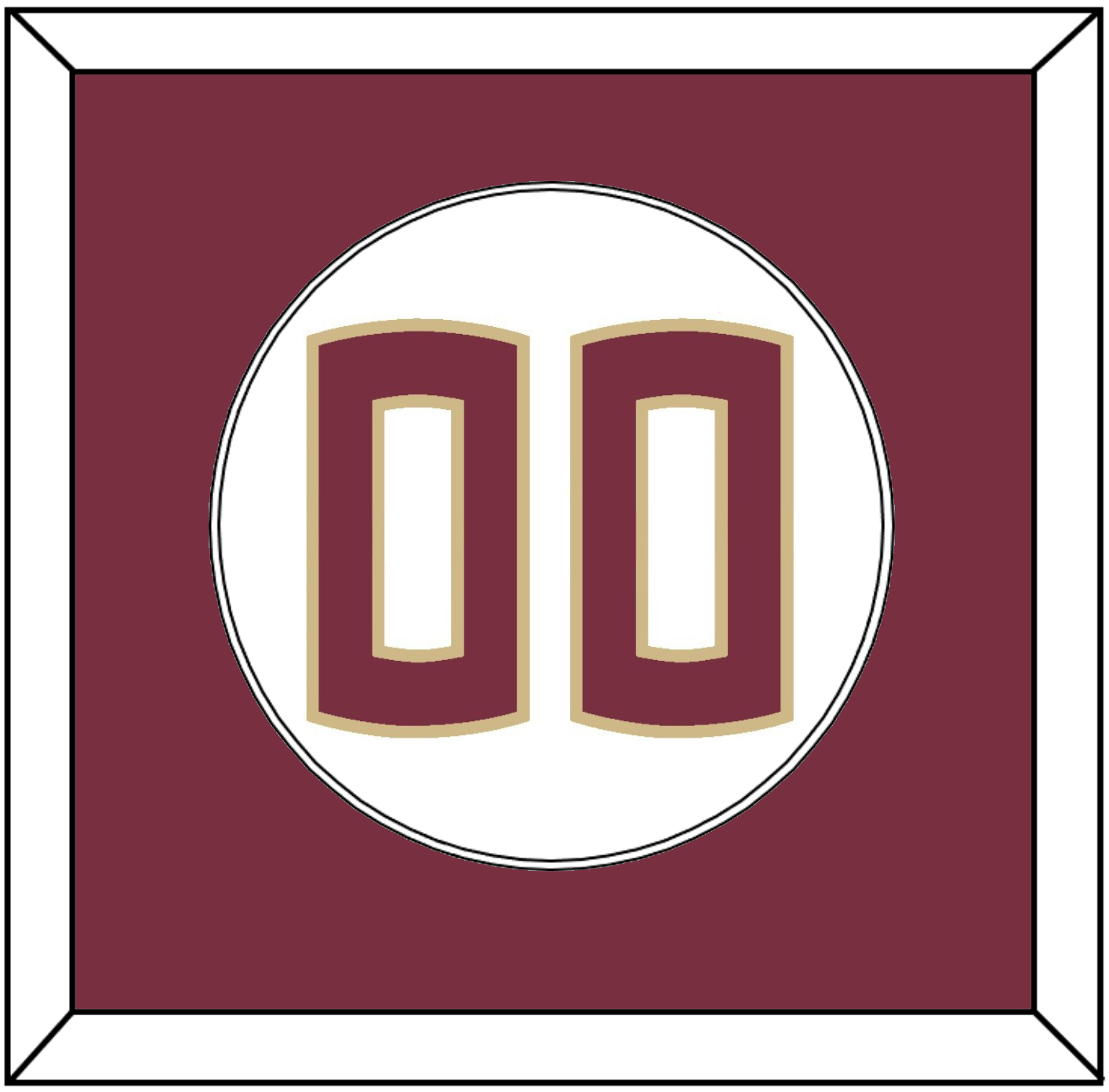 Florida State Baseball Number - Home White - Essential Tier 1