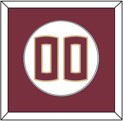 Florida State Baseball Number - Home White - Essential Tier 1