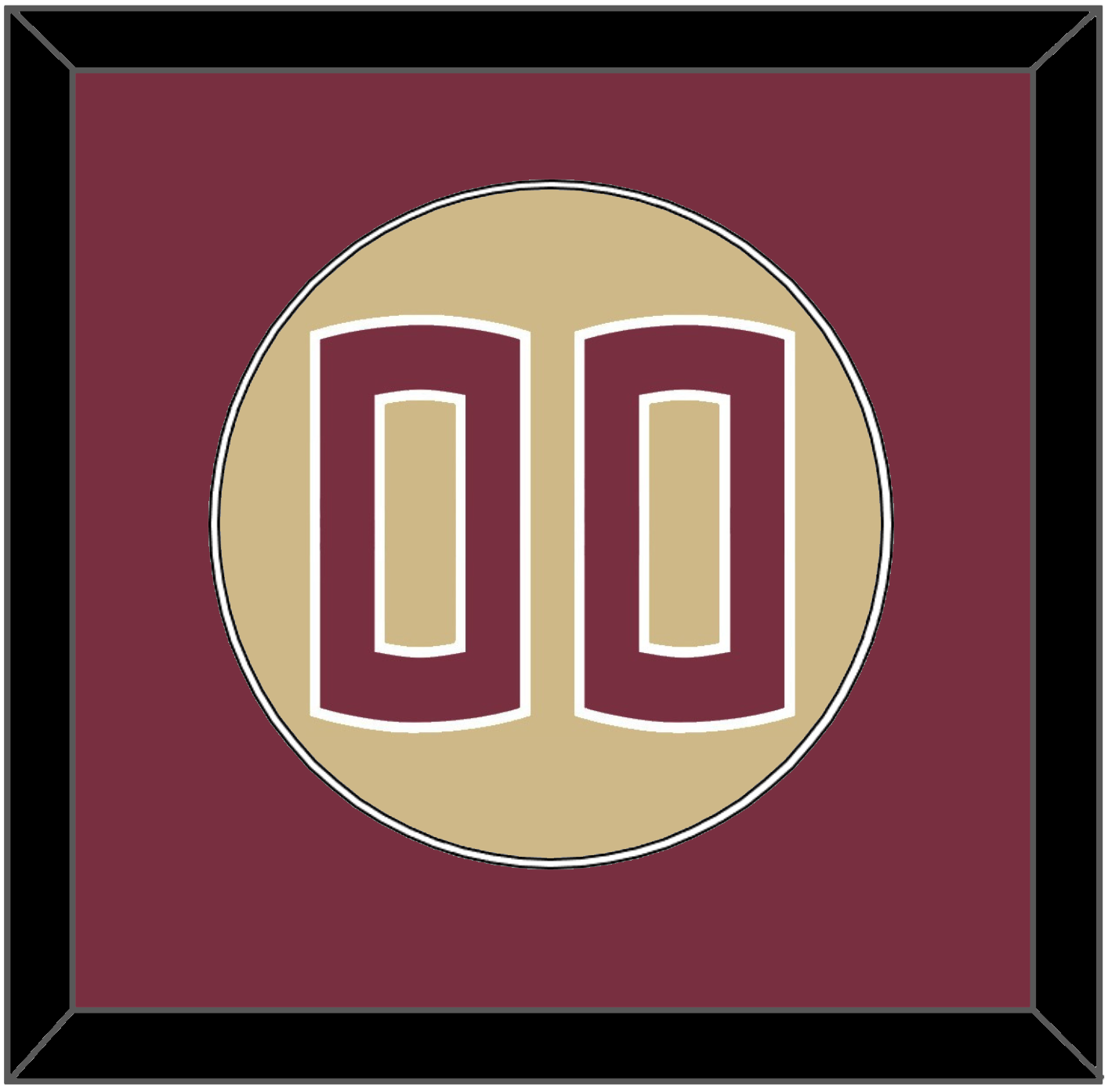 Florida State Baseball Number - Alternate Gold - Essential Tier 2